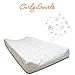 Changing Pad Covers, Baby Cradle Sheet 2 Pack - 100% Jersey Cotton Sheets, Grey and White - Unisex Design for Baby Boy or Girl - Chevron and Curly Swirls