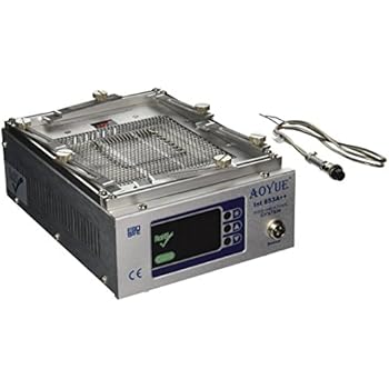 Aoyue 853A++ Programmable Quart Infrared Preheating Station with Dual Temperature Probes