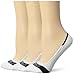 Sperry Top-Sider Women's 3 Pack Signature Invisible Liners, White, M/L