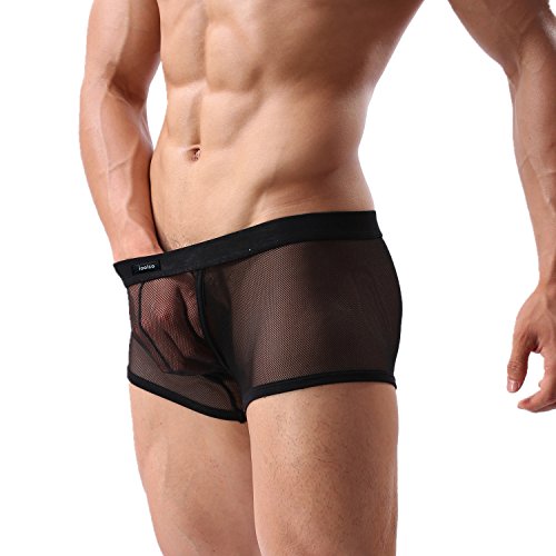 iooico-Boxer-Uomo-Sottotuta-Intimo-con-Trasparente