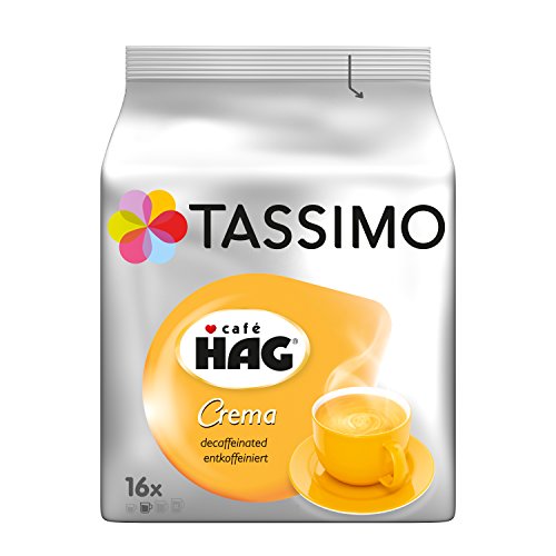 Tassimo Kapseln Café HAG, 16 Kaffeekapseln für 16 Getränke