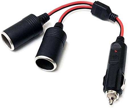 Tks 12v 24v車両用 シガーソケット2分割ケーブル 長さ30cm シガー電源出力を分割 最大出力100w Ledランプ付 ヒューズ内蔵 シガー 電源増設に デュアルシガーソケット シガースプリットケーブル Tarunniketanpublicschool Com