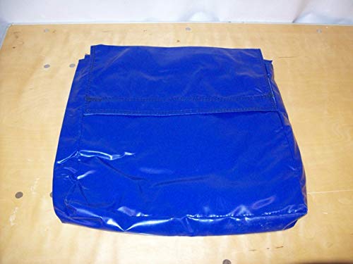 TentandTable Vinyl Sand Bag, Support & Anchor for Inflatables, Bounce Houses and Tents, 50-Pound Capacity, 21-Inch by 21-Inch (Blue, 4-Pack)