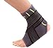 SENTEQ Ankle Brace Support Sleeve - Medical Grade & FDA Approved. Ankle Stabilization Sleeve with Strap and Heel Compression Wrap with Gel Padding Provides Support for Joints and Muscles. (SQ2 N003 L)