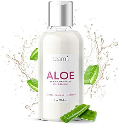 teami aloe skin hydration gel