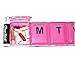 Lifehapps Jumbo Weekly Pill Box-The Perfect BPA Free Extra Large Medication Organizer Weekly Storage Case for Your Supplements, Vitamins and Medications (3XL) Pink