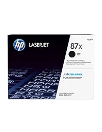 HP 87 X (cf287 X) Black High Yield Original LaserJet Toner Cartridge