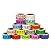 Immuson Removable Home Moving Labels, 960pcs Color Coding Labels for Packing Box, 16 Rolls Different Moving Stickers, 60 Labels/Roll