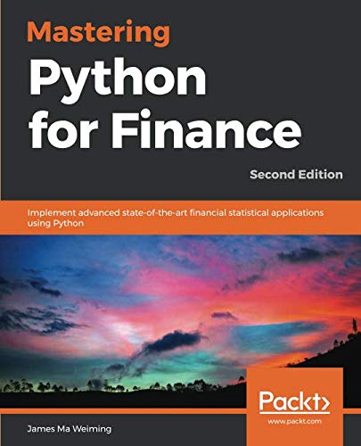 Mastering Python for Finance, 2nd Edition Front Cover