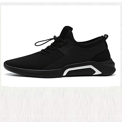Mens Casual Athletic Sneakers Mesh Running Shoes Tennis Shoe for Men Walking Baseball Jogging Board Shoes White