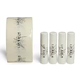 120 Pack - Transparent Vinyl Lip Balm Labels, 5 Unique Designs, Chapstick Stickers, 120 Labels per Roll, Excellent for Lip Balm, Homemade Chapstick, Lip Balm Tubes