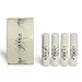 120 Pack - Transparent Vinyl Lip Balm Labels, 5 Unique Designs, Chapstick Stickers, 120 Labels per Roll, Excellent for Lip Balm, Homemade Chapstick, Lip Balm Tubes