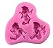 WYD 3d Angels Fairy Silicone Mold Cake Mold Decoration Handmade Soap Fudge Molds