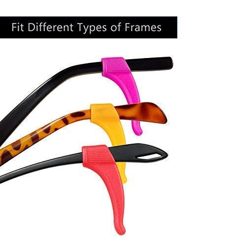 image for Deruicent 12 Pairs Kids & Adults Silicone Sport Glasses Straps Premium