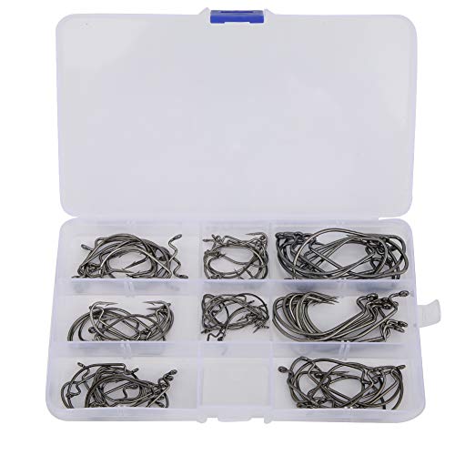 Leftwei 130,5 g Hakenspitze 19 x 10 x 2 cm hoher Kohlenstoffstahl 8 Optionen Langlebiger Angelhaken, Metall-Angelhaken… – Bild 4