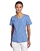 Landau Women's Rounded V-Neck Scrub Tunic