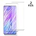 2-Pack HD Galaxy S20 Ultra Screen Protector [Fingerprint ID Enabled] [Easy Installation] [3D Curved] [9H Hardness] Tempered Glass Screen Protector,for Samsung Galaxy S20 Ultra （6.9