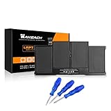 Wakeach Replacement Battery for Apple Air 13 inch MacBook A1377 A1405 A1496, fits A1466 A1369 (55Wh/7200mAh)