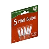 NOMA/INLITEN-IMPORT 1116-2-88 2.5V Bulb, Frosted White, 5-Pack