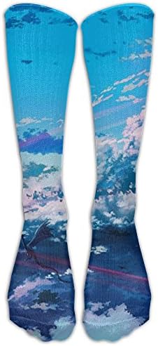 Girls Freedom Dragon On Sky Football Stockings Unique Socks