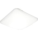 Lithonia Lighting 20 Inch Flush Mount LED Ceiling Light, Square Flush Mount Ceiling Light, Dimmable, 120 Volts, 44 Watts, Dam