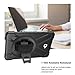 ProCase Galaxy Tab A 10.1 Case 2016 Old Model, Rugged Heavy Duty Shockproof Rotating Kickstand Protective Cover Case for Galaxy Tab A 10.1 Inch SM-T580 T585 T587 Tablet -Black