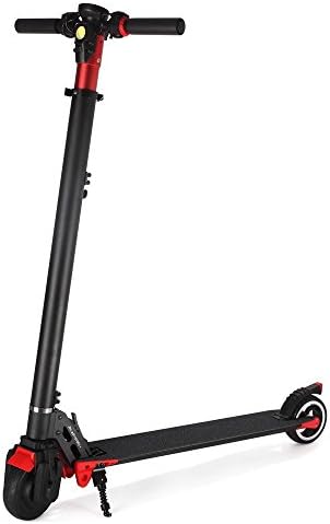 XINHONGJING Two Wheels Electric Scooter Smart Electric Skateboard Foldable Hoverboard Sport Longboard Kick Scooter (Black)