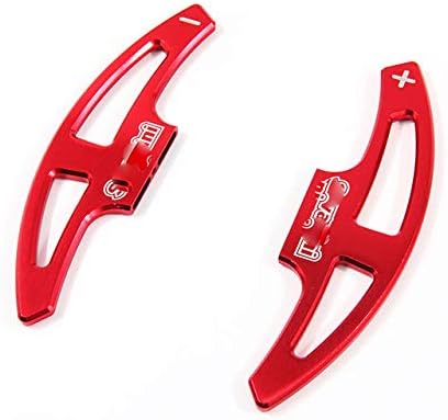 JNXZHQCHD Savanini Aluminum Steering Wheel DSG Shift paddles Shifter Extension For Bmw e90 E92 E93 M3 M6 (2009 2013) Auto car styling