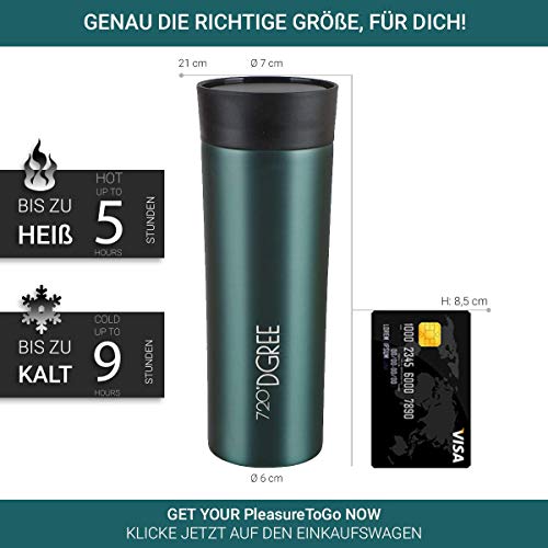 720DGREE-Thermobecher-PleasureToGo-450ml-Edelstahl-Kaffeebecher-Auslaufsicher-BPA-Frei-Schlanker-Thermo-Isolierbecher-mit-Deckel-Kaffee-Tee-to-Go-Reisebecher-Travel-Mug