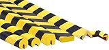 Allcam 100cm PU Foam Racking Protector Yellow/Black Stripes Corner Guard view 4