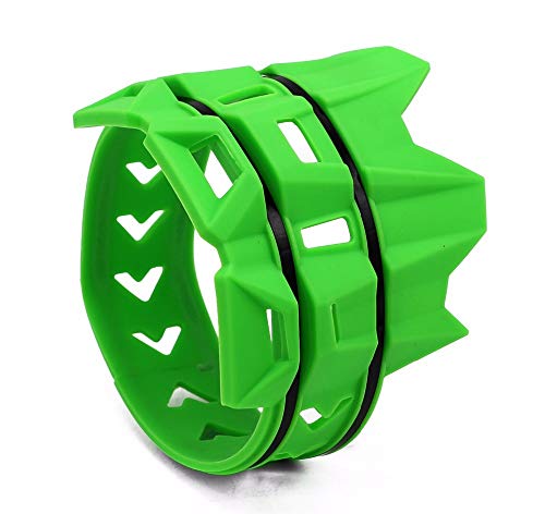 PRO CAKEN Universal MX Dirt Pit Bike Exhaust Muffler Silencer Protector Guard for CRF Motocross Motorcycle Green
