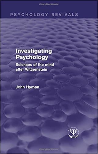 Book Cover for Investigating Psychology: Sciences of the Mind After Wittgenstein
