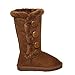 Three Button Fur Lined Mid-calf Snow Boots for GIRLS