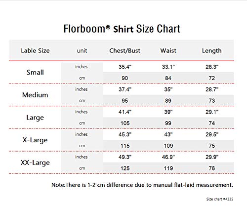 Florboom Womens Casual Cotton Plain Split T Shirts Loose Tee Tops Royal Bule S