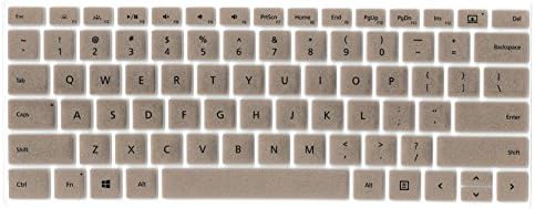 CONVAY Ultra Thin Keyboard Cover Silicone Skin for Microsoft Surface Book (Gold)