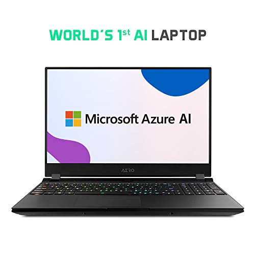 [2020] Gigabyte AERO 15 OLED KB Thin+Light High Performance Laptop, 15.6" 4K UHD OLED Display w/ 100% DCI-P3, GeForce RTX 2060, i7-10875H, 16GB DDR4, 512GB NVMe