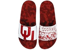 HYPE CO Hype NCAA Team Graphic and Color Unisex Quick Dry Slydr Sandal