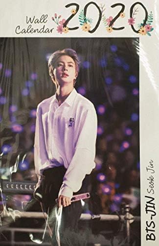Amazon Co Jp 防弾少年団 Bts バンタンソニョンダン Jin ジン 年度 壁掛けカレンダー 文房具 オフィス用品