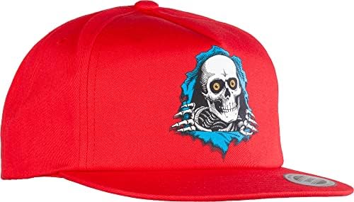 Powell Peralta Winged Ripper Snapback Cap Black at Amazon Men's
