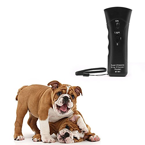 image for Humutan Handheld Dog Repellent, Dual Channel Electronic Animal Repelle