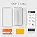 Spigen Tempered Glass Screen Protector [GlasTR AlignMaster] designed for iPhone 11 [2 Pack] - Edge to Edge Protection