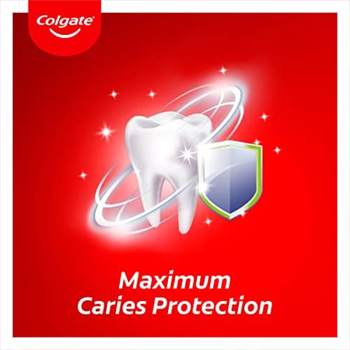 Colgate Maximum Caries Protection Pack Pasta Dentífrica 12 x 50ml | Tecnologia Superior** Anticárie | 4x esmalte mais forte | Flúor e Pasta Dentífrica Arginina | Sabor Hortelã