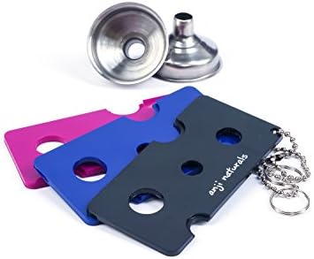 anji naturals 3-Pack Multi-color Plastic Essential Oil Key Tool (Lavender, Black,Blue), An Universal Opener and Remover for Roller Balls and Caps on Most Bottles