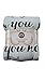 Luxuriously Soft Scripture Throw Blanket | Jeremiah 29:11 | 50x60 inches (Brown)