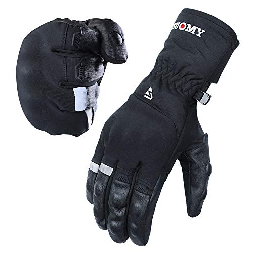 Winter Motorcycle Gloves Waterproof Touch Screen ATV UTV Scooter Riding XXL