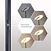 O'Bright LED Cylinder Floor Lamp (Jet Black)