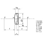 419Usk HrIL. SS150 SJH-654C-Achromatic-doublet-lens-Optical-lens-Convex-lens-dia254mm-f750mm