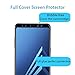 [2 Pack] Samsung Galaxy A8+ Plus 2018 Screen Protector Glass Full Cover - RBEIK 9H Hardness Full Coverage Bubble Free Tempered Glass Screen Protector for Samsung Galaxy A8+ / Plus 2018 SM-A730F