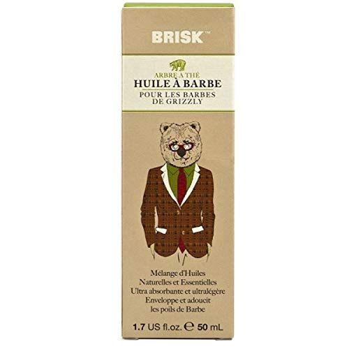 Brisk Beard Oil - Tea Tree (Pack of 2)