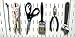 Wall Control KT-200-DLX Blue Slotted Metal Pegboard Hook Kit for Storage & Organization – Deluxe Assortment, 50 lbs Capacity, Made in USA